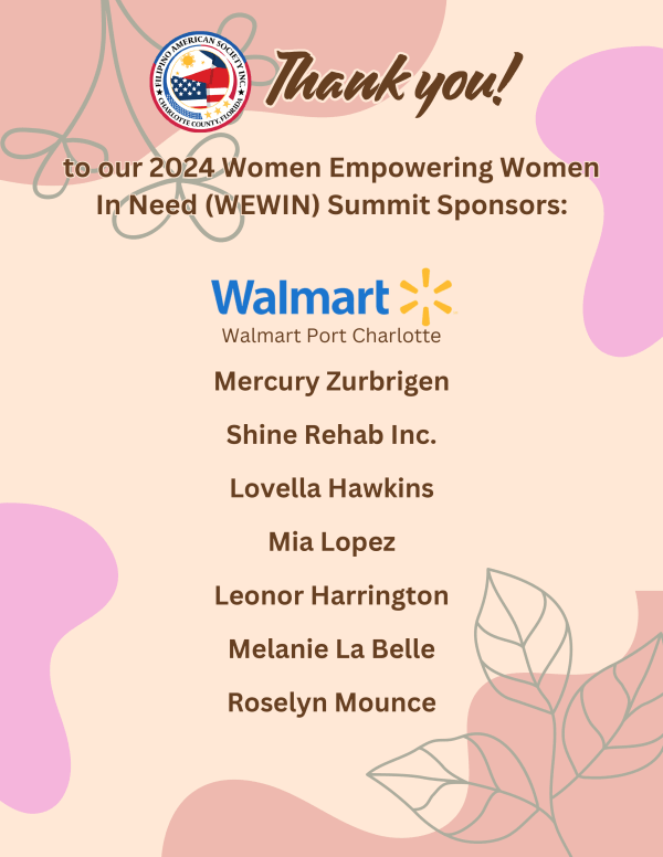 Women Empowering Women Sponsors